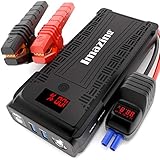 Imazingジャンプスターター 12V車用エンジンスターター バッテリー上がり 大容量20000mAh 超強力2500A (最大8.0Lガ