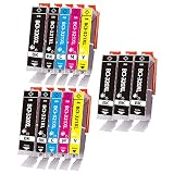 キャノン用 321 320 インクカートリッジ BCI-321XL（2BK/2C/2M/2Y）+BCI-320XL互換インク 5本 合計13本セット （大容量/増量/残量検知/個別包装/） 【対応機種】PIXUS MP990・PIXUS MP980・PIXUS MP640・PIXUS MP630・PIXUS MP620・PIXUS MP560・PIXUS MP550・PIXUS MP540など