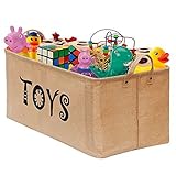 おもちゃStorage Bin Organizer Extra Large ( 2パック)更新2018 with 5点プラスチックfor Kids – 子供おもちゃ、毛布、服/ペット/犬/猫 – To