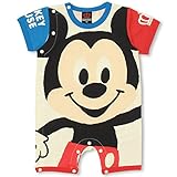 BABYDOLL（ベビードール） ディズニー BIGキャラ半袖ロンパース 子供服 ベビー 80cm ミッキー