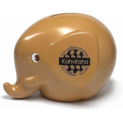 Amazon.co.jp: Fantti ゾウ 貯金箱 鍵付き 北欧 フィンランド おしゃれ
