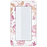 ドレスマ【スイッチ用】フラワー 花 かわいい 【コスモシリーズワイド21対応】 コンセントカバー コンセントプレート スイッチカバー スイッチプレート おしゃれ デザイン 交換用 1口 2口 3口 5