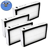 HQRP排気フィルタ4 -パックfor Panasonic ac38kddjz000 ac38kaxvz000 Fits mc-ug323 mc-ug327 mc-ul425 mc-ul427 mc-