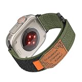 [CASTLELIFE] コンパチブル Apple Watch バンド ナイロン スポーツ バンド 通気 49mm 46mm 45mm 44mm 42mm 41mm 40mm 38mm アップルウォッチ用のベルト マジックテープ 柔軟 調整可能 交換ベルト iWatch Series 10/9/8/7/SE/6/5/4/3/2/1 対応
