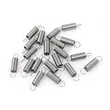 uxcell 引きバネ　スプリング 引　外径6mm x線径0.45mm x 長さ13mm 延長 バネ コネクタ 20個