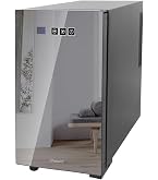 Amazon.co.jp: Shelddi 小型冷蔵庫 48L ミニ コンパクト 透明ガラス