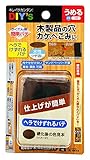 建築の友 かくれん棒 簡単パテ ダーク系 水性 ツヤ消し 屋内専用 KPA-3
