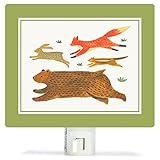 アルファベットの動物by Irene Chan – ナイトライト、5 " x4 "