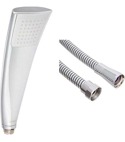 Amazon | TOTO エアインシャワーヘッド(メッキ角型) THC7C