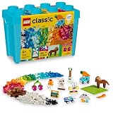 レゴ(LEGO) クラシック 鮮やかなクリエイティブ ブリックボックス 積み木 - 知覚 & 学習おもちゃ 男の子&女の子 対象年齢4歳以上 - ごっこ遊び 幼稚園のおもちゃ - 誕生日のギフト - 11038