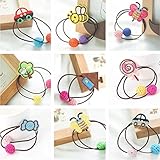 BIANHUAN ベビー用ヘアゴム ヘアアクセサリー 髪飾り ヘアピン 子ども ガールズ 女の子 (10個入り)