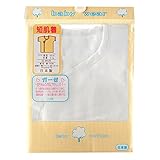 ガーゼ短肌着 PM 白 新生児用(50cm) 6870-0100