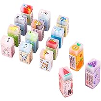 Amazon.co.jp: RICISUNG 消しゴム【15個セット】可愛い 鉛筆消しゴム