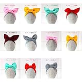 キッズ 女の子ベビー 調節できるリボン ヘアバンド 結婚式 お呼ばれ 発表会 アクセサリー アクセ キラキラ 【ゆうパケ】 Iグリーン（リボン）