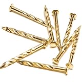 M-D製品1〜0.25インチ13ゲージブラスネジ釘95653