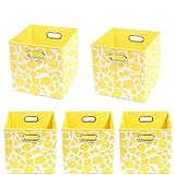 Modern Littles Organization Bundle-5 Storage Bins, Rusty Giraffe by Modern Littles