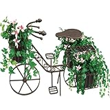 Red Carpet Studios - 20081 - Bicycle Garden Decor - Small Bronze