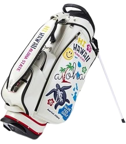 Amazon.co.jp: [パーリーゲイツ] キャディバッグ [ギザ星柄シリーズ