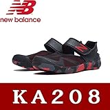 ニューバランス ベビーサイズ KA208 14.0 RBI レッド/ブラック