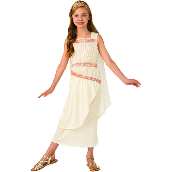 Déguisement Enfant Costume Déesse Grecque Enfant Widmann - Robe Déguisement Enfant Costume Déesse Grecque Enfant Widmann - Robe