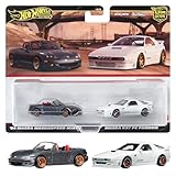 ホットウィール(Hot Wheels) プレミアム 2パック マツダ RX7 FC パンデム / '04マツダ マツダスピード ミアータ【 ミニカー 】 【3才~】 HRR75