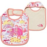 ノースフェイス ベビー THE NORTH FACE ベビービブ Baby Bib スタイ リバーシブル NNB21803 レインボーピンクプリント