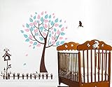 Pop Decors Spring Messenger Beautiful Wall Stickers for Kids Rooms [並行輸入品]