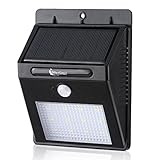 Bensnail ソーラーライト 12 LED 人感センサー ウォールライト 防犯＆防水 スポットライト 太陽発電 屋外照明 玄関 壁掛け 庭先用