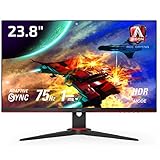 AOC ゲーミング液晶モニター 24G2E5/11 (23.8インチ/フルHD/IPS/HDMI/DisplayPort/75Hz/応答速度1ms/HDRエフェクトモード/FreeSync/フリッカーフリー/ローブルーモード)