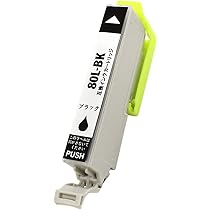 Amazon.co.jp: 互換品インク エプソン用 ICBK80/ICBK80L （増量