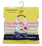 goldbug ヘアーバンド ニューサテンリボン3個セット ポリエステル 23028