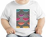 Colourful Watermelon オーガニックベビーTシャツ 12 - 18 Months