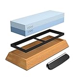 砥石 包丁研ぎ器 包丁研ぎ包丁 研ぎ器 YODAY改良版両面砥石 #1000#6000家庭用砥石 包丁用砥石 研ぎ専用 仕上げ用の砥石