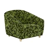 arne ソファー ロータイプ 幅80 奥行75 高さ66 座面高30cm 一人がけソファ Ballon 1人掛け モケット ミカエル柄 グリーン