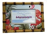 Tropical Flamingo木製写真フレーム