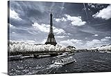 Philippe Hugonnardプレミアムシックラップキャンバス壁アート印刷題名エッフェル塔 30" x 20" 2345108_24_30x20_none