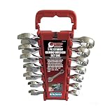 GRIP 89096 Stubby Combo Wrench Set, SAE, 7-Piece [並行輸入品]