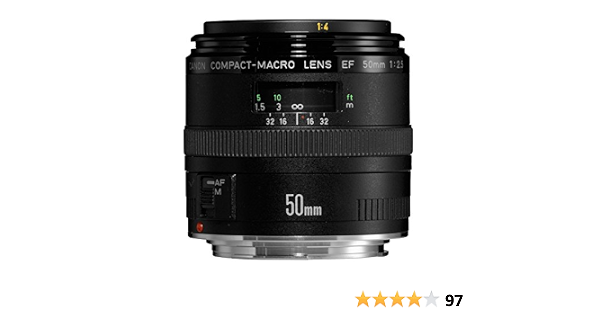 Amazon Canon 単焦点マクロレンズ Ef50mm F2 5 コンパクトマクロ フルサイズ対応 カメラ用交換レンズ 通販