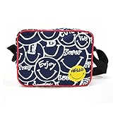 (ターンオーバー)Turnover キッズ ショルダーバッグ スマイル ショルダー 斜めがけ K-608 女の子 男の子 ベビー 入学 通園 通学 NAVY