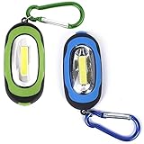 GOOMAND 三種発光モード切替 面で光る COB 高輝度 ミニ LED アウトドア ライト登山のバックル テントポータブル ペット首輪 ヘッド キャンプ ランニング ジョギング 防災 スモールキー