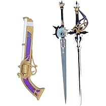 【新品】原神 赦罪 武器 コスプレ衣装 剣 クロリンデ ガイア Amazon.co.jp: 原神 クロリンデ 武器 赦罪 鉄蜂の刺し 刀剣 木銃