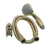 LASCO 08-5175 Serenity Hand Held Five Function Shower Head, Polished Brass Finish [並行輸入品]
