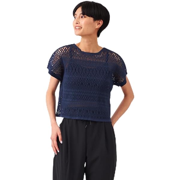 Amazon | [チャコット] シャーリングレースTシャツ | Tシャツ