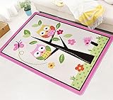 (ヘラサ)Herasa　カーペット　子供部屋　キッズプレイマット ロードマップ 　折り畳み　遊びマット　防音マット　洗える (1)