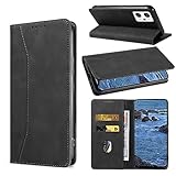 KWATUNG oppo reno7a 9a 用 手帳型 ケース oppo reno7 a 用ケース 手帳型 おしゃれ 肌感レザー oppo reno9 a 用ケース 手帳型 内蔵マグネット 耐衝撃 oppo reno9a 用スマホケース カード収納 スタンド機能 おっぽ スマホ reno7 a reno9 a 用ケース 全面保護【6.4インチ】ブラック