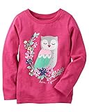 カーターズ Carter's Tシャツ Long-Sleeve Owl Graphic Tee 12M (72-78cm) [並行輸入品]