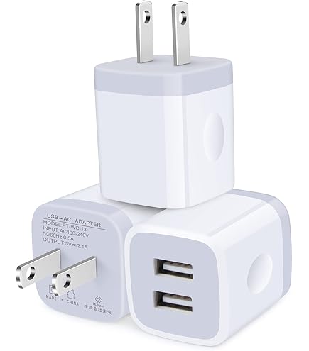2個組 USBアダプター 白ホワイト 4ポート 急速充電器 iPhone等 Amazon | USB 充電器 ACアダプター iPhone 急速充電器【PSE認証2