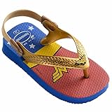 [ハワイアナス] ビーチサンダル ベビー havaianas ベビー・リーニア ヒーローズ BABY LINHA HEROES ブラジル製 国内正規品 (23/24（15.0）, ブルースター 384