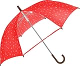 (エイ・エス・エス・エイ) a.s.s.a RKH066 雨傘キッズ安全手開き リトルブーケ 50cm レッド