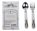 Golden Rabbit Child Fork & Spoon Set, Peter Rabbit by Golden Rabbit [並行輸入品]